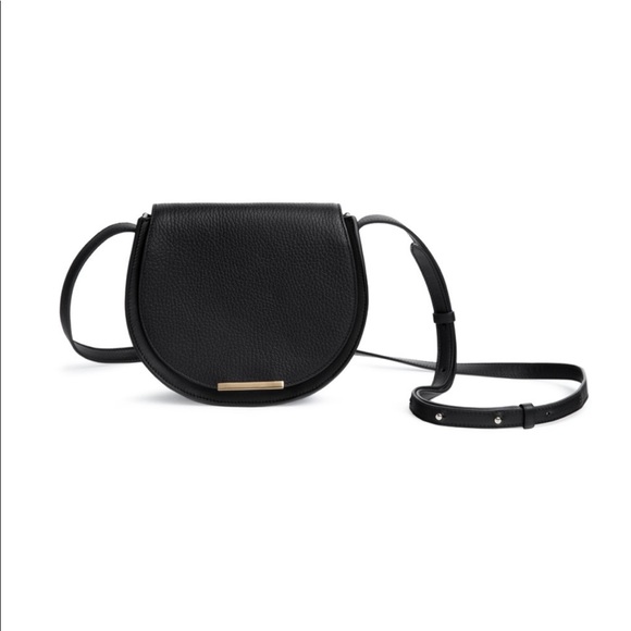 Cuyana Handbags - Cuyana mini saddle bag - black